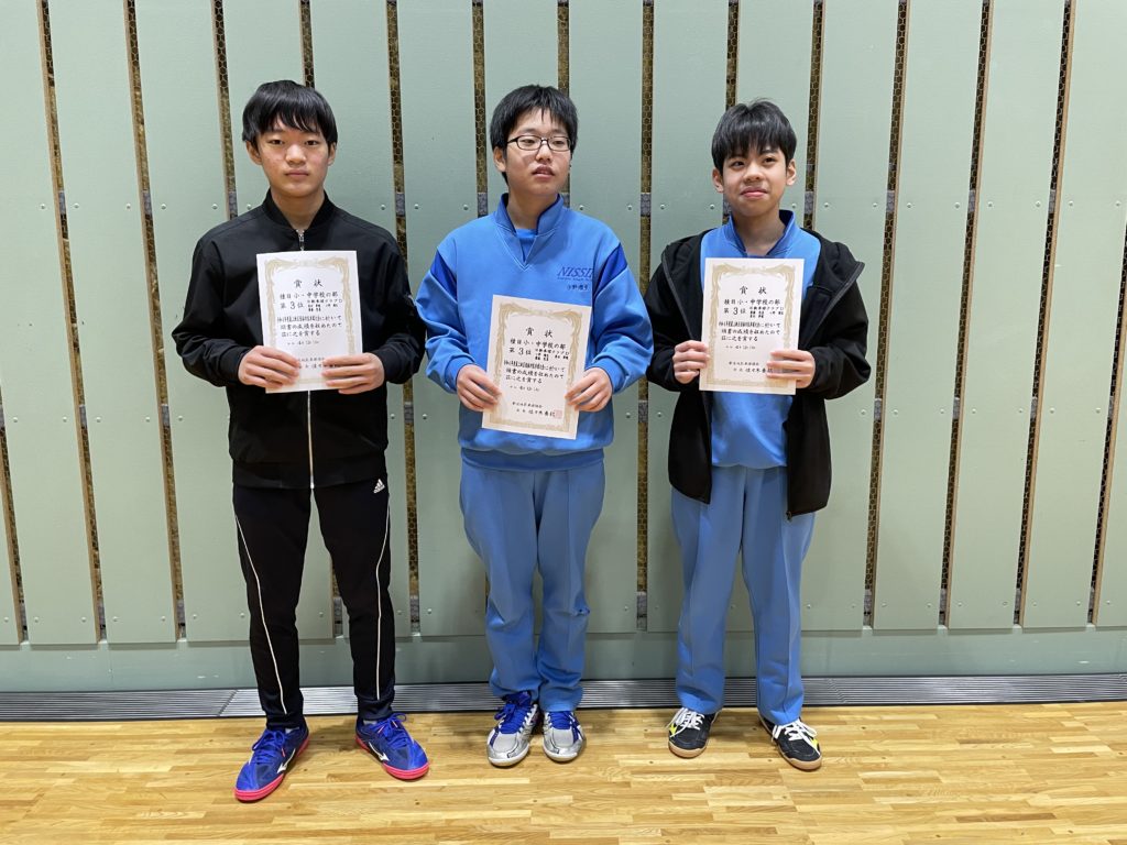 2022最上地区団体対抗卓球大会_小・中学生_３位 (2)