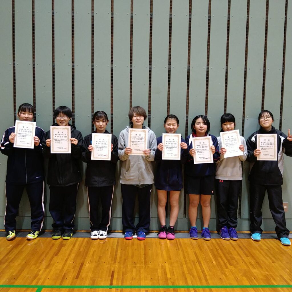 2023ダブルスオープン_女子ダブルス_入賞者