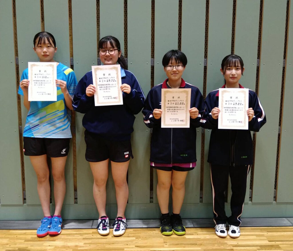 2023国体地区予選_少年女子シングルス