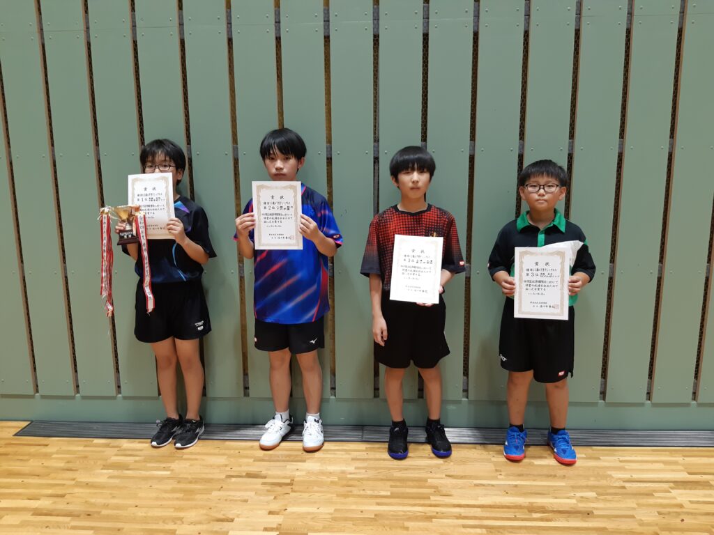 2023夏季大会_１３歳以下男子シングルス