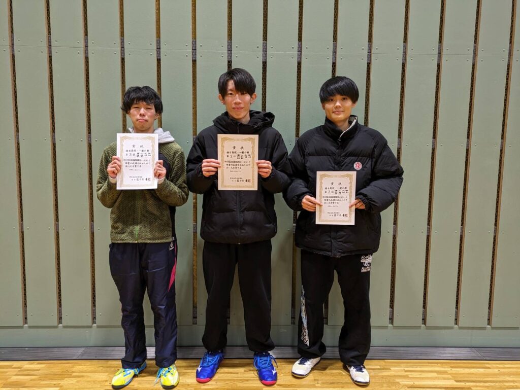 2023最上地区団体対抗卓球大会_高校一般の部_3位_2