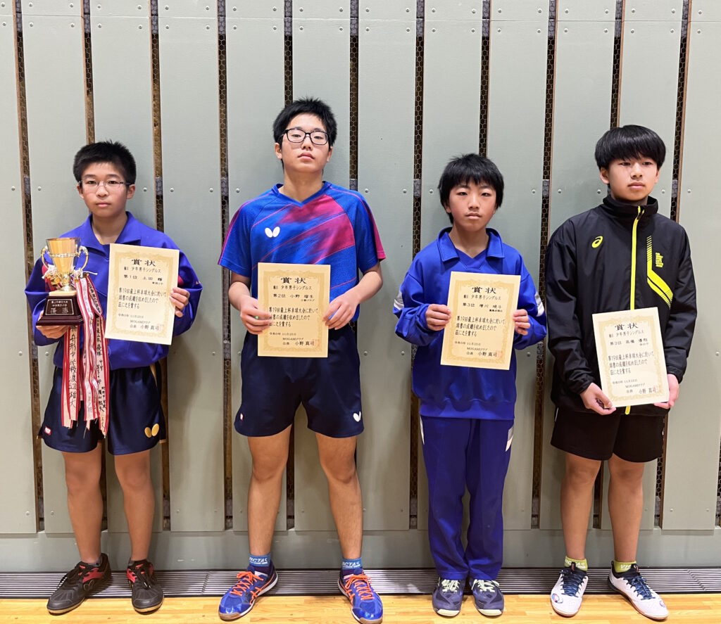 第19回最上杯大会_小・中学男子シングルス