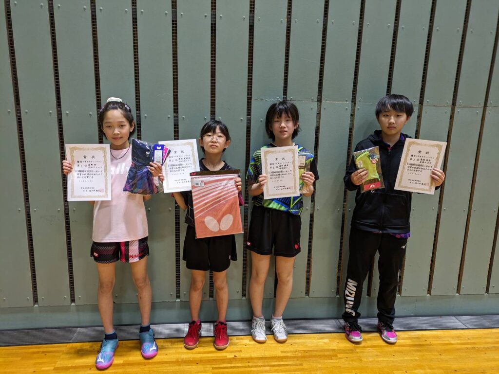 2024_斎藤清杯_小学生以下女子シングルス