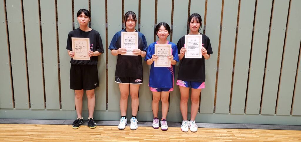 2025秋季大会_ジュニア女子シングルス