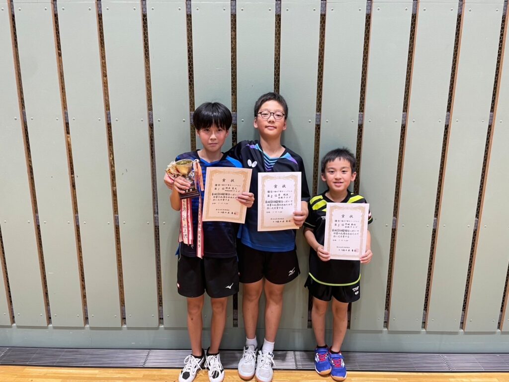 2025夏季大会_13歳以下男子シングルス