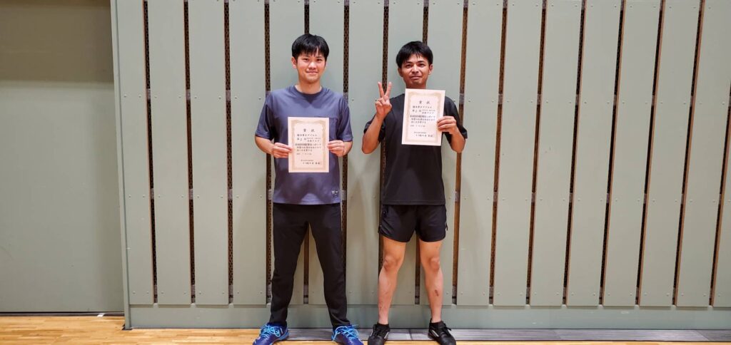 2025秋季大会_男子ダブルス_2位